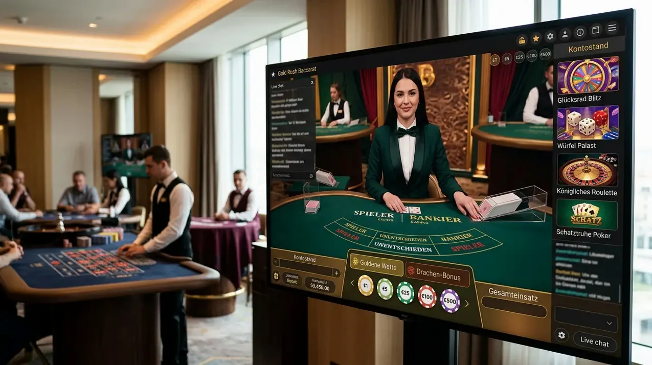 Live Casino bei Martin
